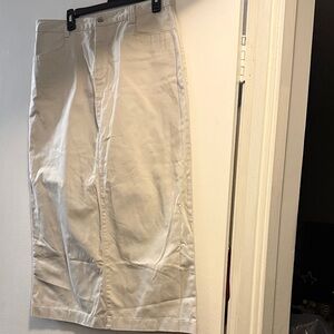 Lee Cream Midi Skirt